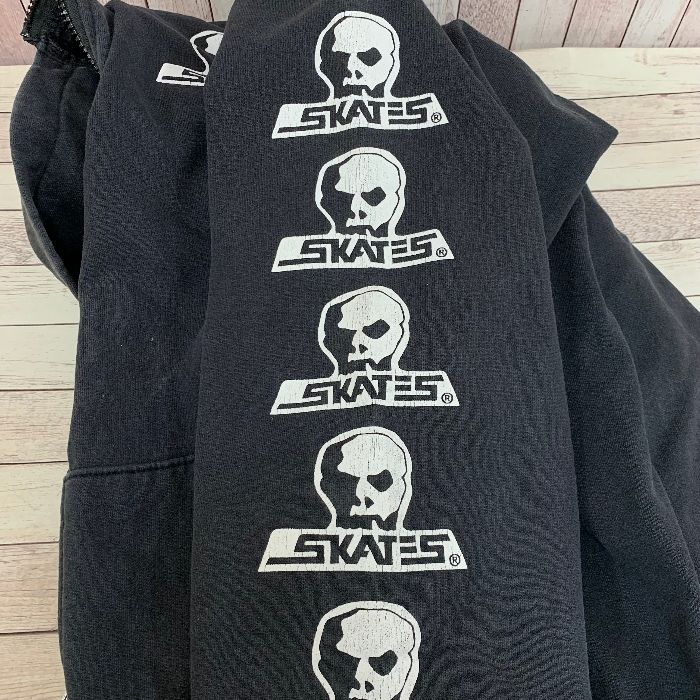 SKULL GANG パーカー SKULLSHIT × NineMicrophones / スカルシット × ナインマイクロフォン