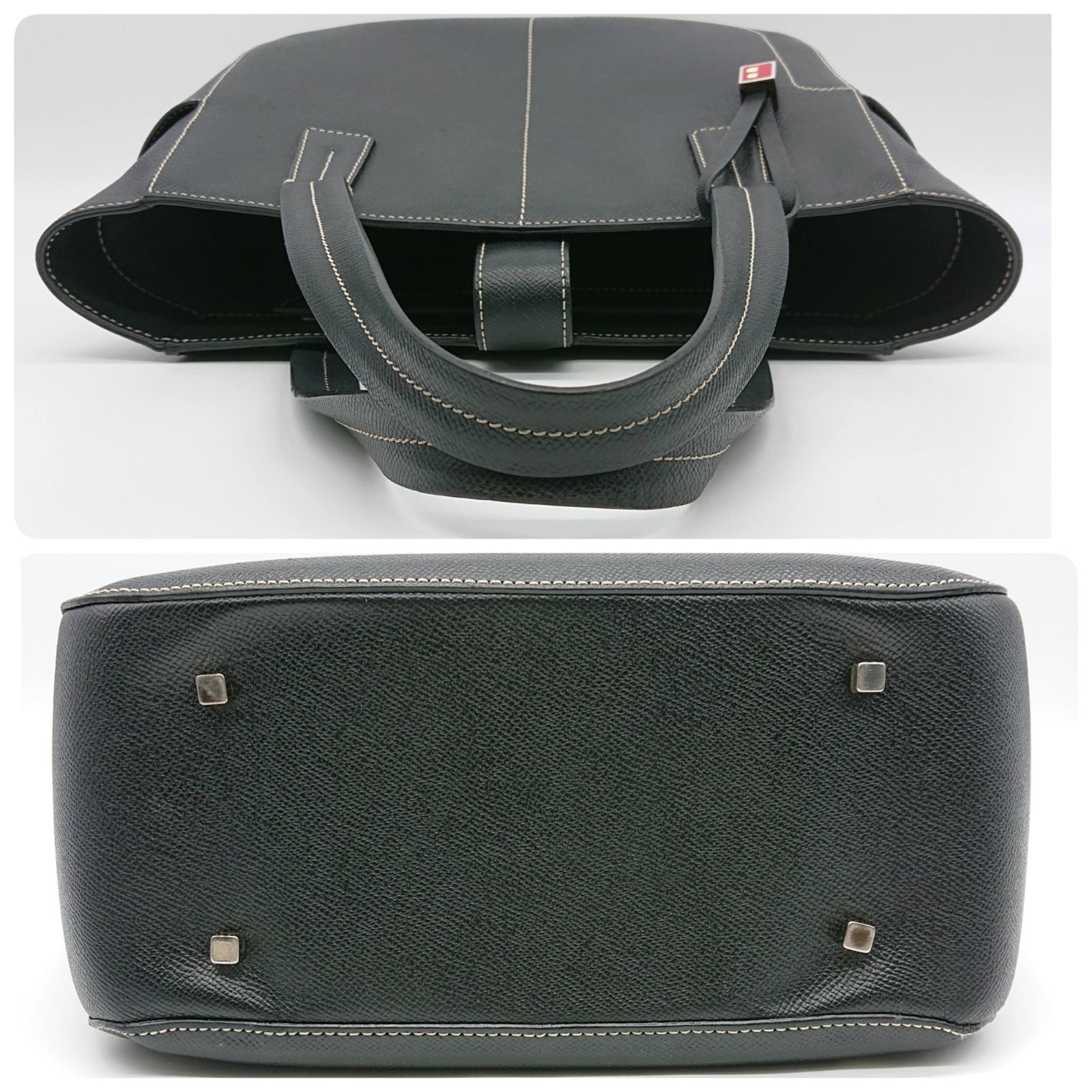 BALLY バリー ハンドバッグ ブラック レザー トートバッグ