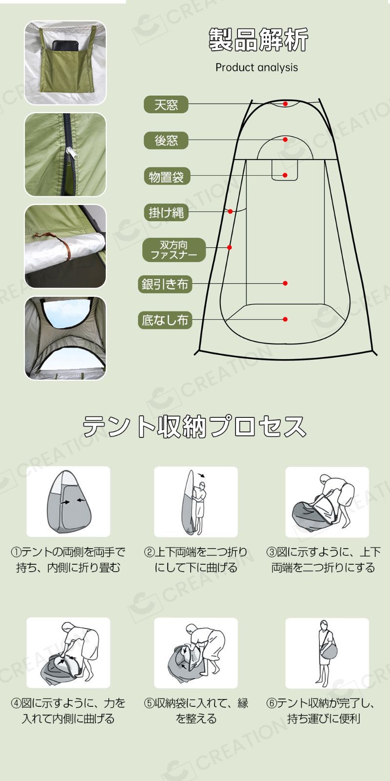 高さ190cm 凝固剤