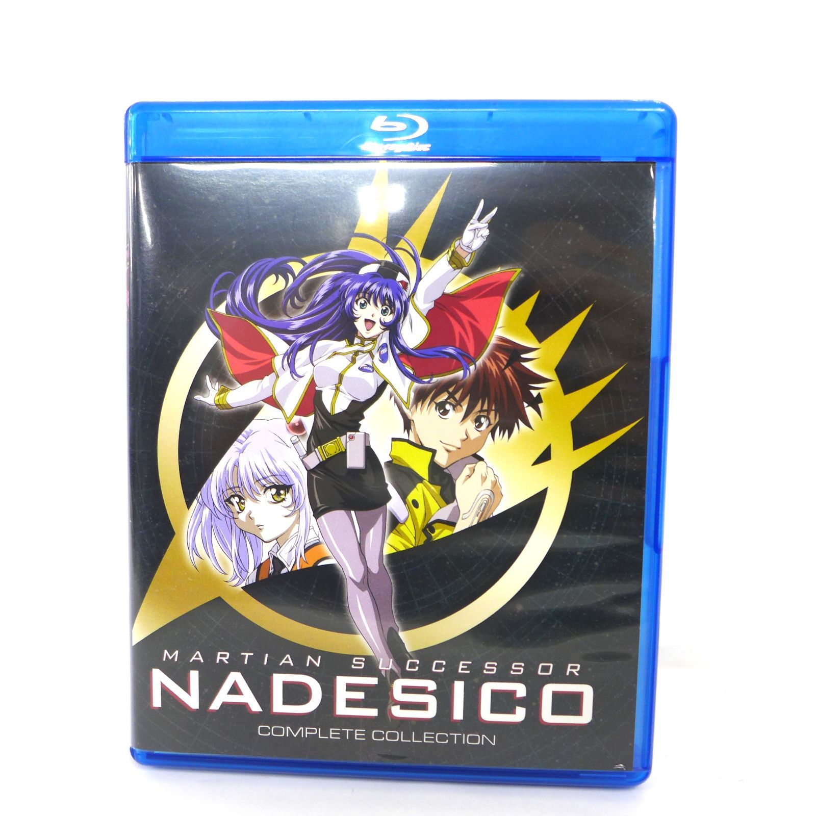 北米版 MARTIAN SUCCESSOR NADESICO 機動戦艦 ナデシコ COMPLETE COLLECTION コンプリート コレクション  Blu-ray ブルーレイ 5枚組 中古