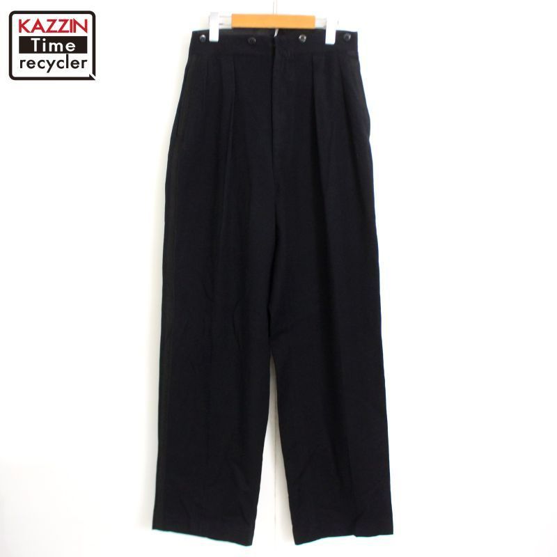 50s vintage セレモニー 2タック ボタンフライ パンツ メンズ Sサイズ相当