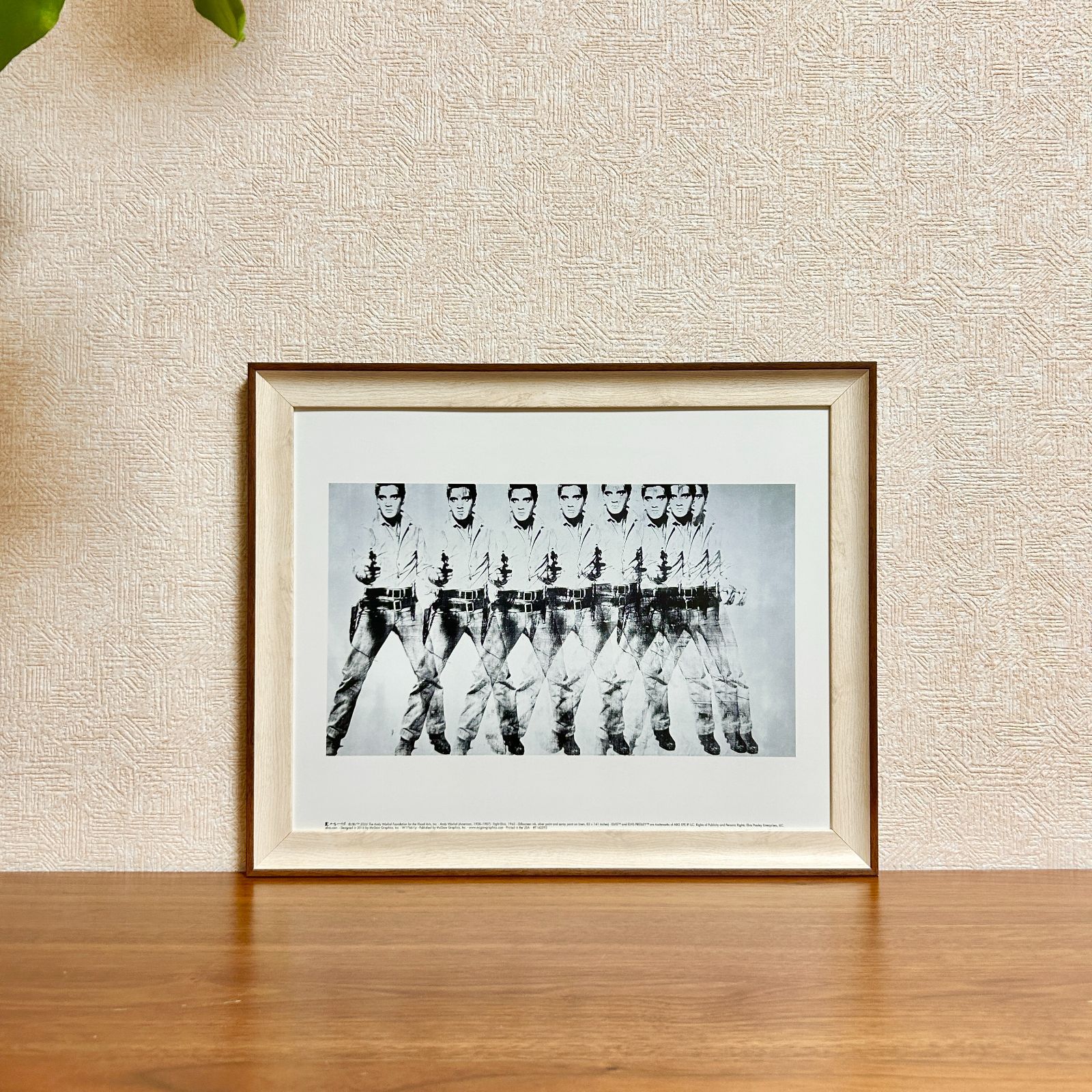 新品☆額縁付アートポスター(BRUCE MCGAW GRAPHICS)☆アンディ