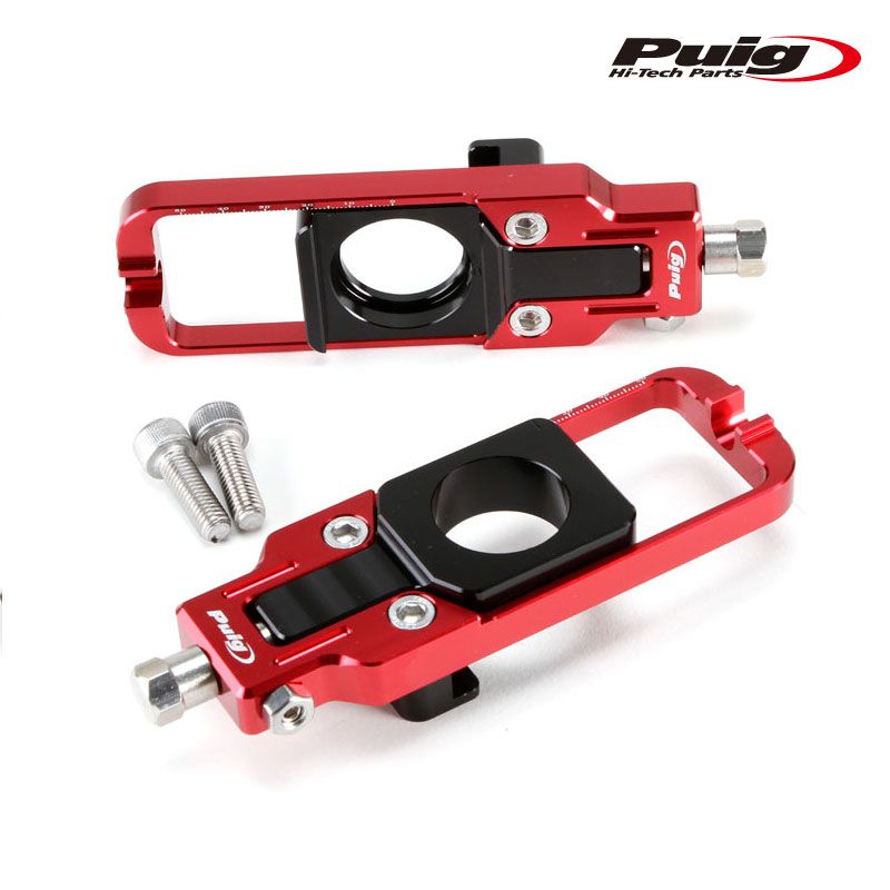 Puig 20687R CHAIN TENSIONER RED HONDA CBR1000RR FIREBLADE 20-25 CBR1000RR-R FIREBLADE 20-25 プーチ チェーン テンショナー