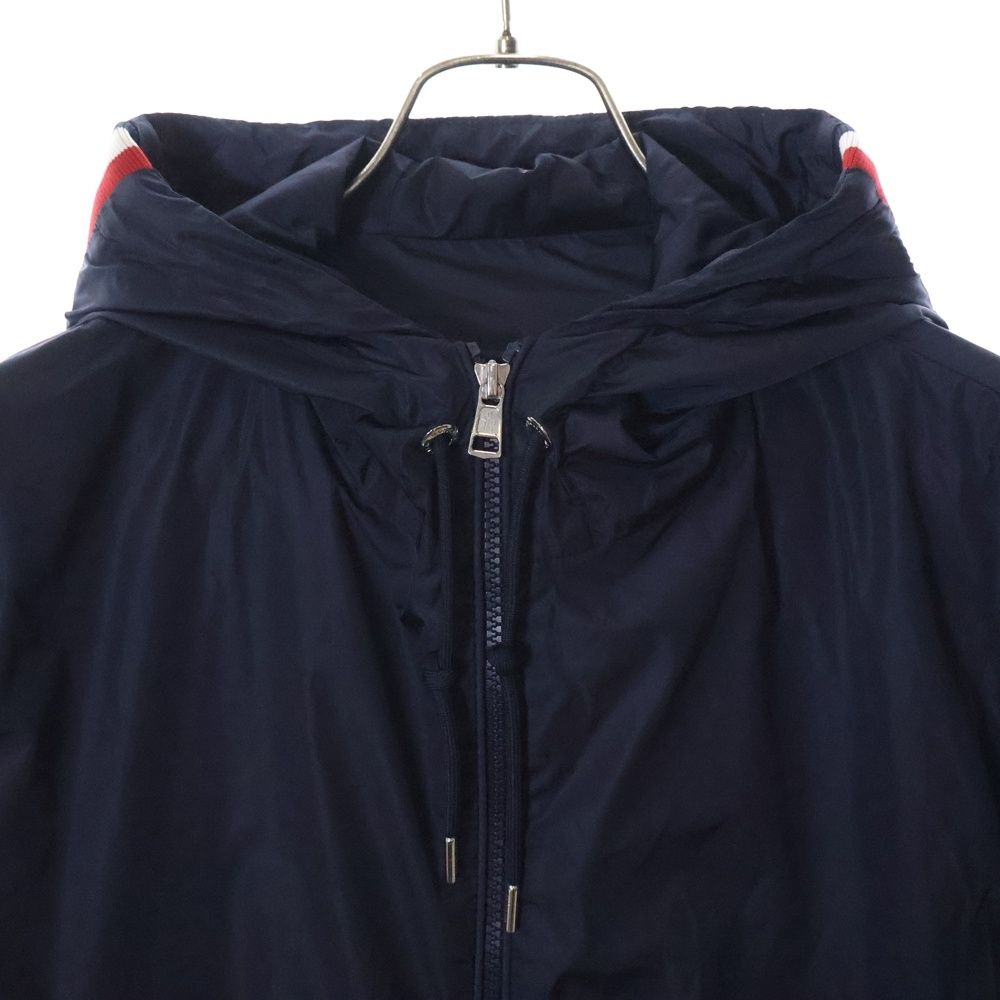 Moncler モンクレールナイロンジャケット　ネイビー　GRIMPEURS Navy Blue Grimpeurs Hooded Windbreaker - Windbreakers