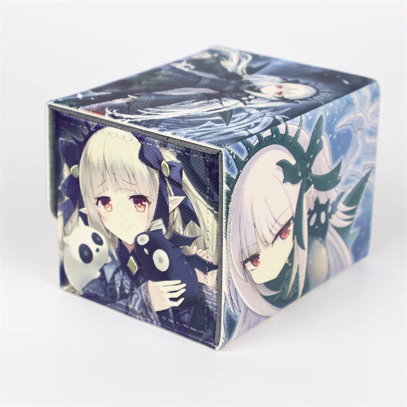 遊戯王 光なき影 ア＝バオ・ア・クゥー レザーデッキケース デッキケース 光なき影 ア=バオ・ア・クゥー 遊戯王 レザー