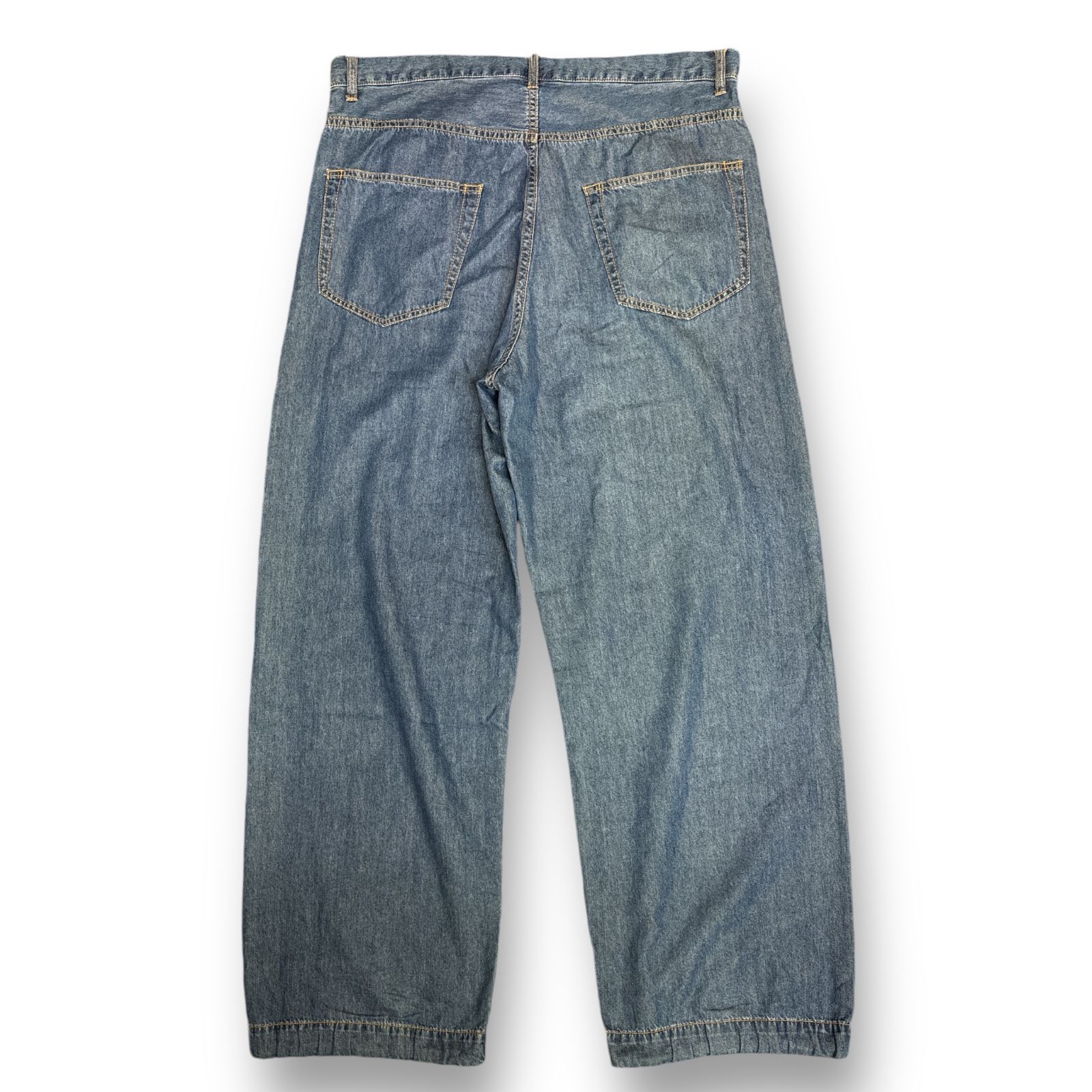 定価25300円 MIHARA YASUHIRO 24SS Cotton Tencel Denim Wide Pants 