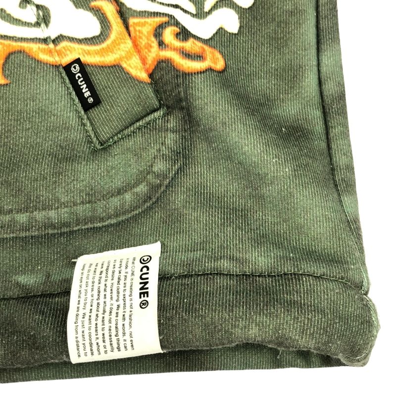 中古】☆CUNE 30th ANNIV ベトジャンプリント スウェットコーチ