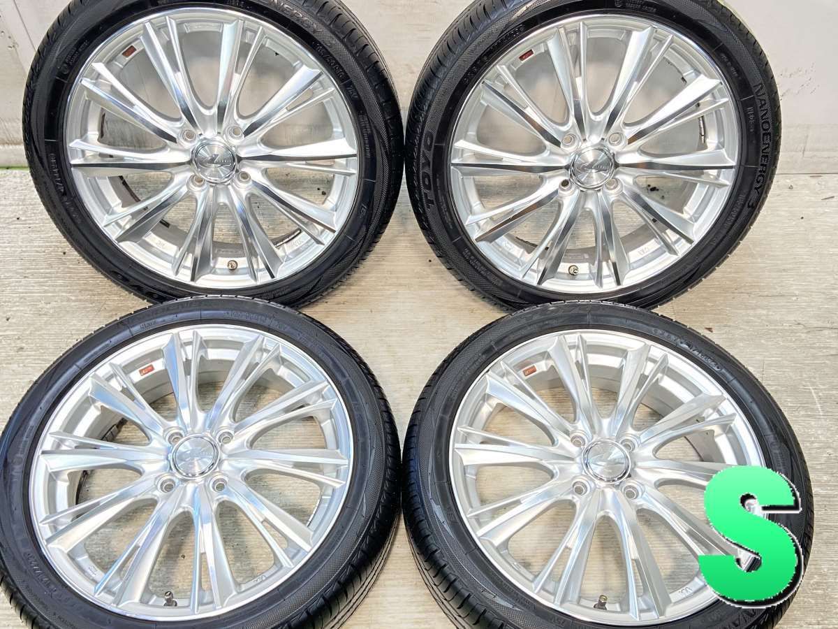 165/50R16 nトーヨータイヤ ナノエナジー3 nWEDS レオニス n16x5.0 45 100-4穴 n中古タイヤ サマータイヤ ホイール セット 4本セットn s16240808009 - 人気ブランド 通販サイト