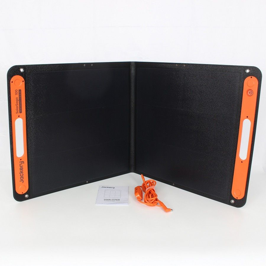 Jackery SolarSaga100W JS-100F 折りたたみ式 ソーラーチャージャー ジャクリ ソーラーパネル 本体