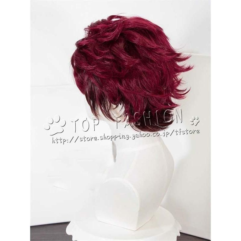 鬼滅の刃 風 竈門 炭治郎 コスプレ衣装 ウィッグ cosplay コスチューム ハロウィン クリスマス BJ0930ML04 ハロウィン WWW_TRAVELLANDINDIA_COM