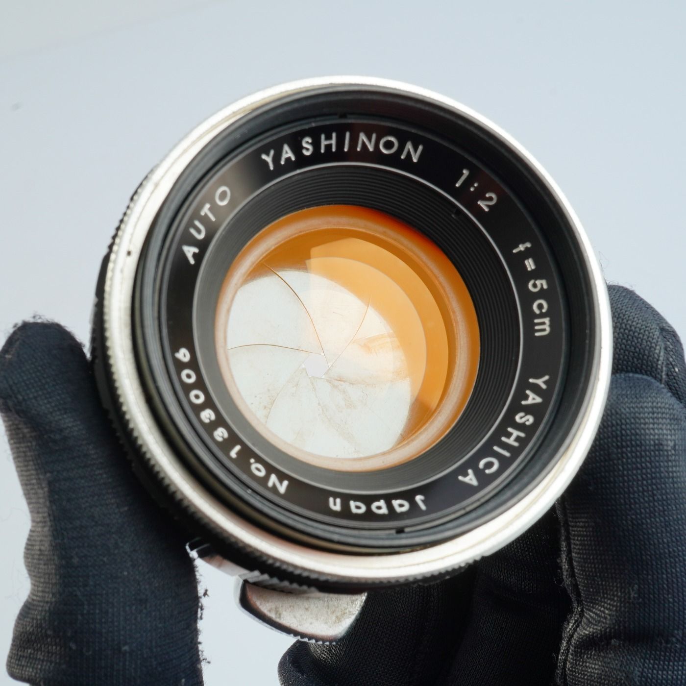 ヤシカカメラレンズ　単焦点　レアなレンズ YASHICA ヤシカ Auto Yashinon 5cm 50mm f/2 (M42用) 単焦点