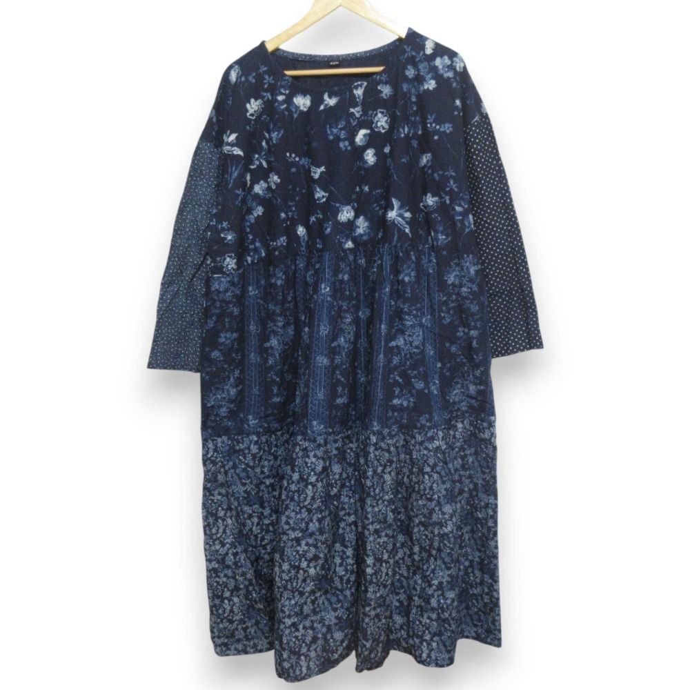 45R 45rpm フォーティファイブアール コットンワンピース フランネル