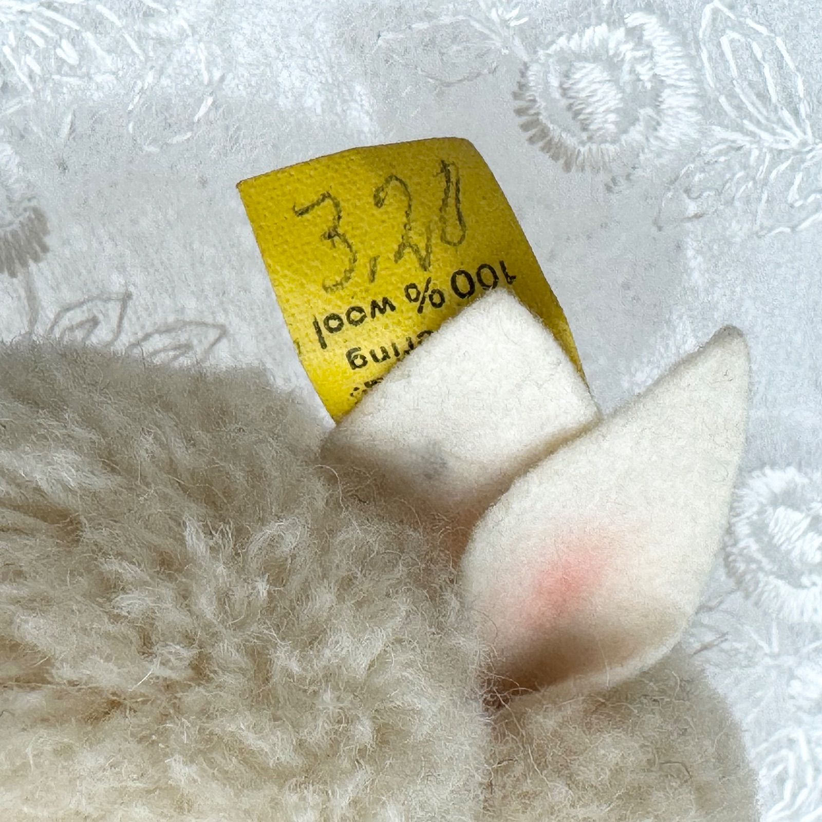 シュタイフ★Woolen Rabbit 6cm& Rabbit 4cm ID完品 送料無料☆シュタイフ☆Woolen Rabbit 6㎝ オールID's完品