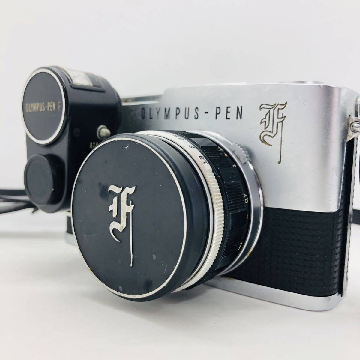 ☆訳アリ大特価☆ OLYMPUS オリンパス PEN-F 花文字 F.Zuiko Auto-S