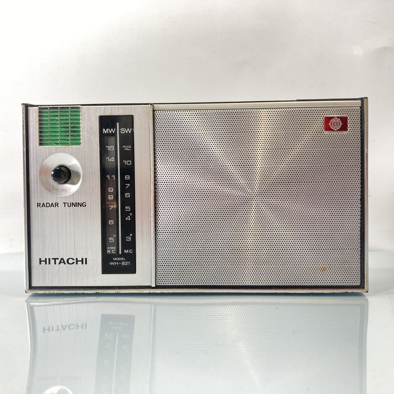 HITACHI 日立 ラジオ WH-821 ジャンク (管理番号：OKU8781/G3-60