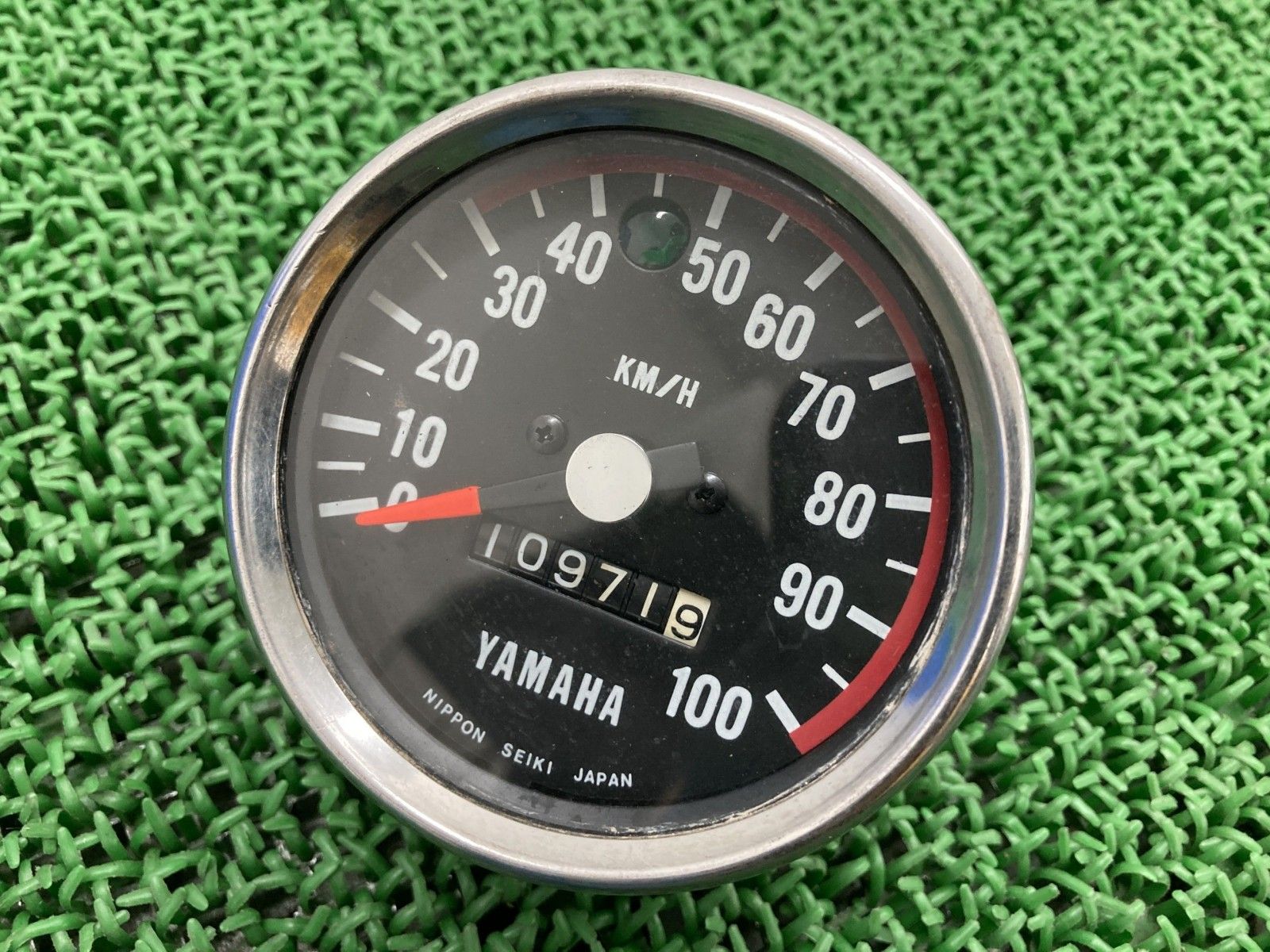 GT50 スピードメーター ヤマハ 純正 バイク 部品 3M7 ミニトレ 割れ欠け無し 品薄 品 車検 Genuine Ra
