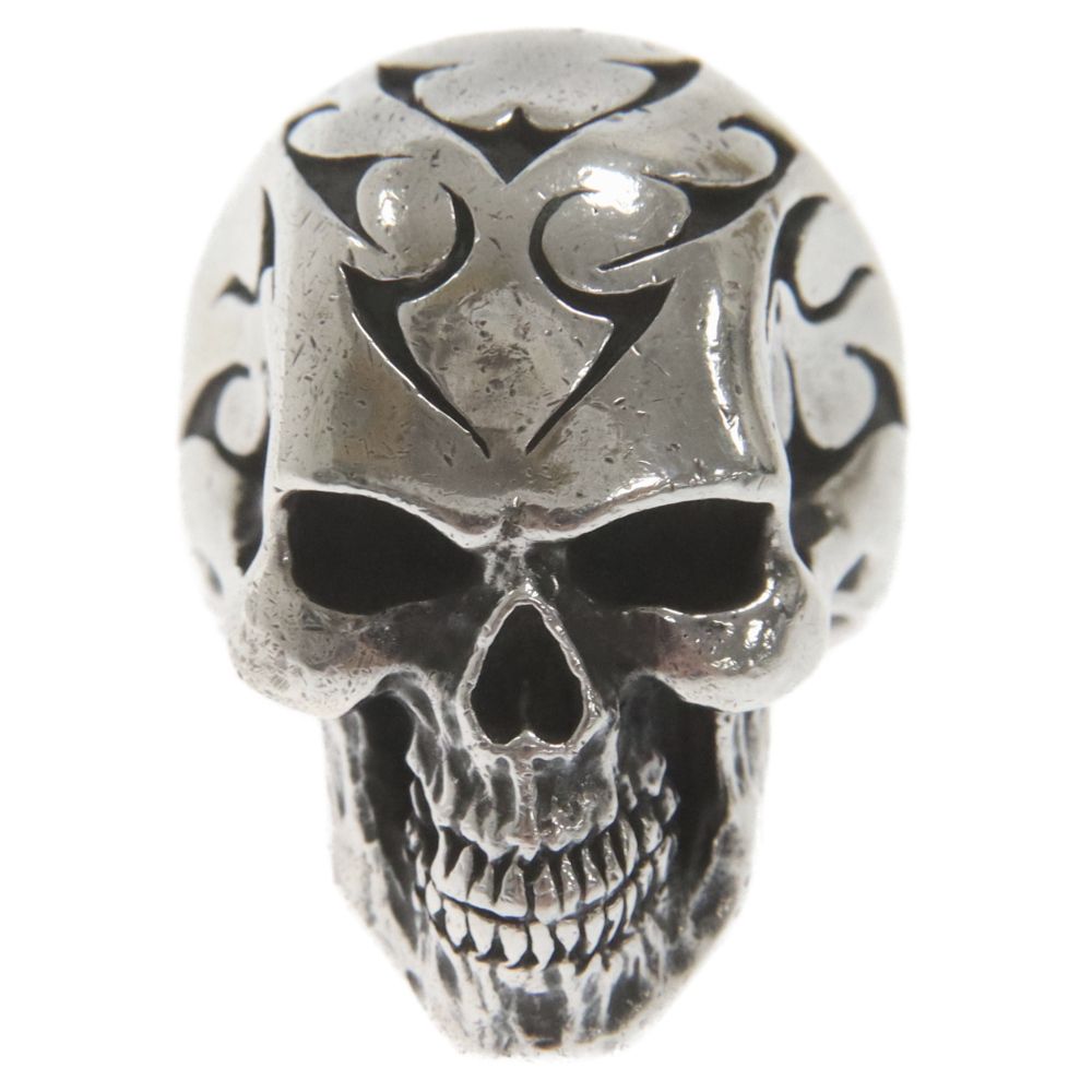 CRAZY PIG (クレイジーピッグ) TRIBAL SKULL RING トライバルスカル