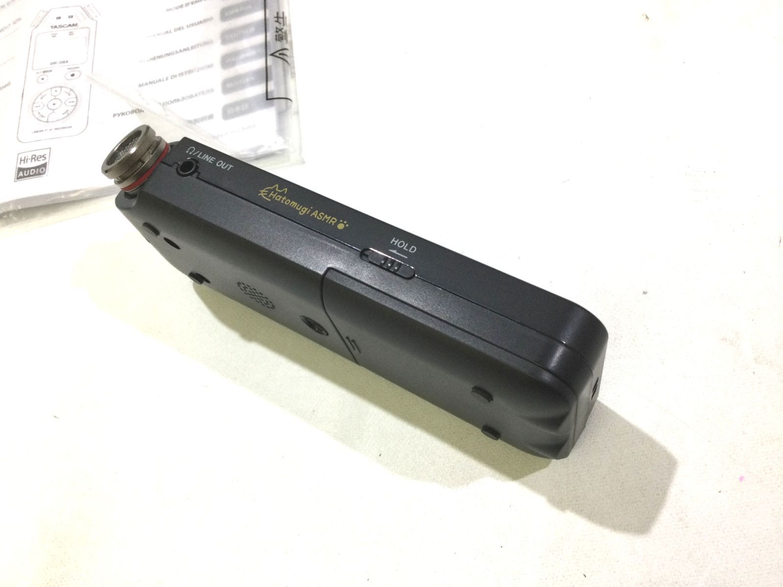KD007] TASCAM DR-05X-HATOMUGI ASMRコラボ - メルカリ