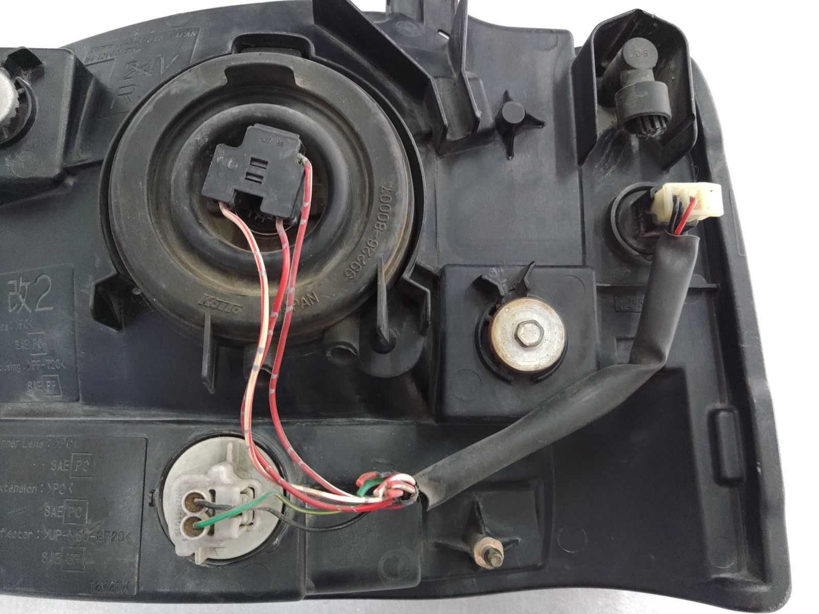 スズキ エブリィワゴン DA62W 中古部品 右 ヘッドライト ヘッドランプ