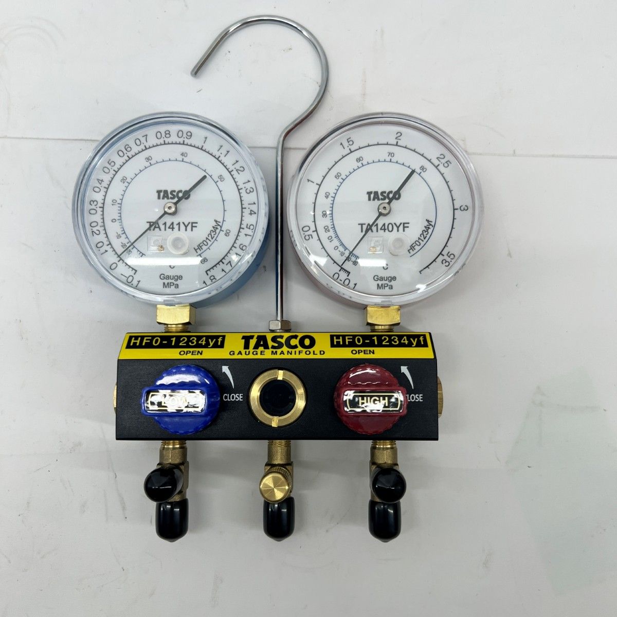 〇〇イチネンTASCO TA124YF-1 冷媒HFO-1234yfカーエアコン用ガスチャージセット チャージホースセット 3本 TA134YF
