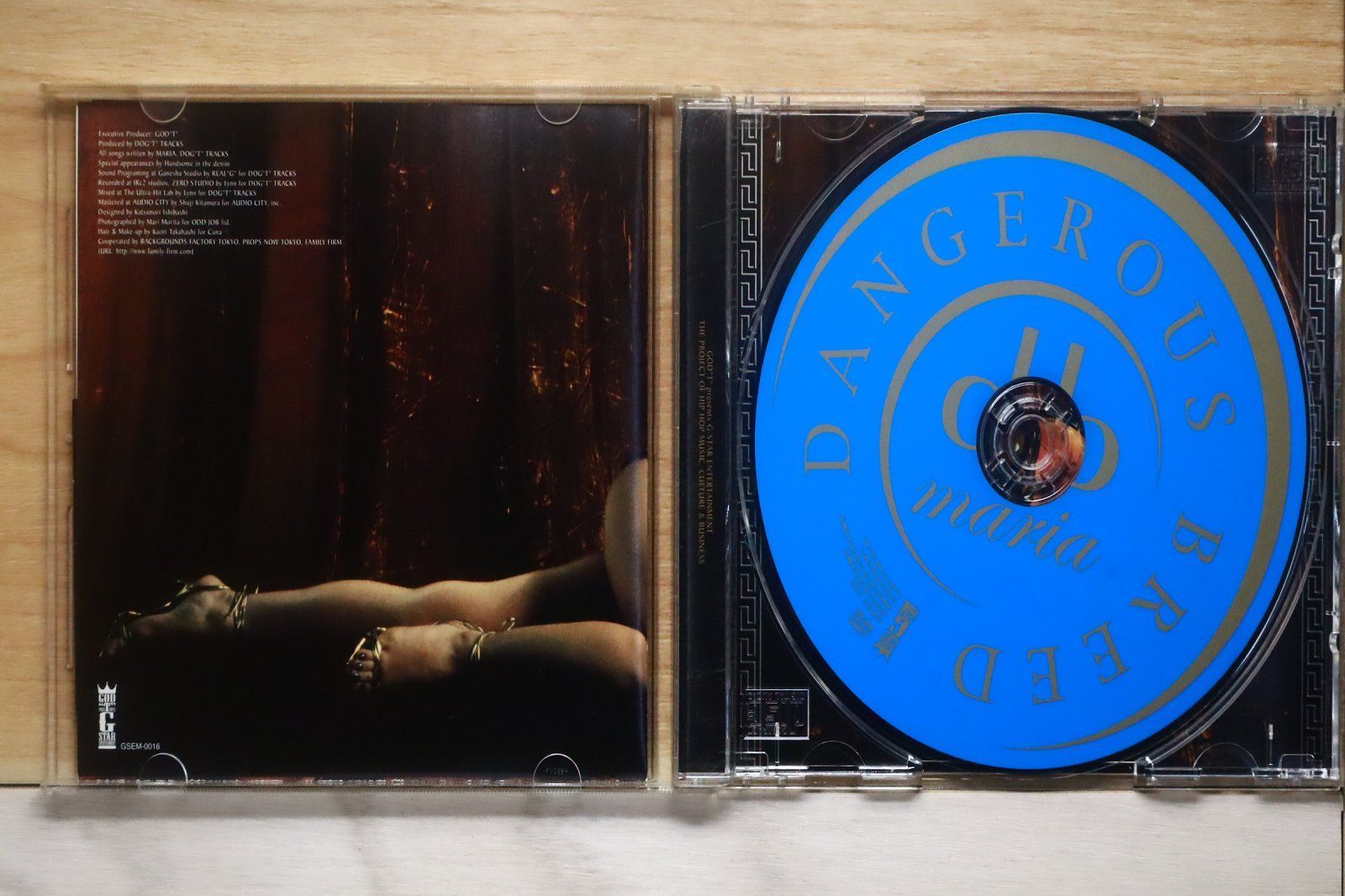 国内盤CD☆マリア/MARIA□ DANGEROUS BREED 【GSEM0016