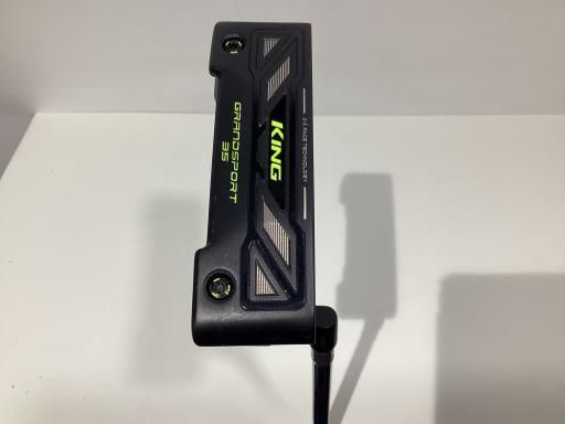 【】 コブラ KING GRANDSPORT-35 クランクネック 34インチ パター PT スチール (フレックスその他) メンズ 男性用 右利き 右用 Dランク ゴルフクラブ