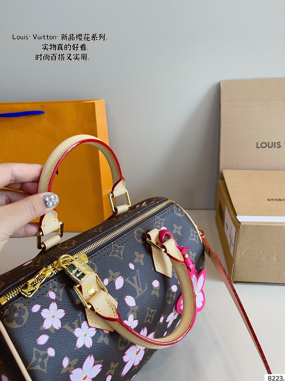 ★LOUIS VUITTON ルイヴィトン　パルティシオン ポーチ　バッグ 今日特価】LV Speedy Floral Collab Pillow Bag - ルイ