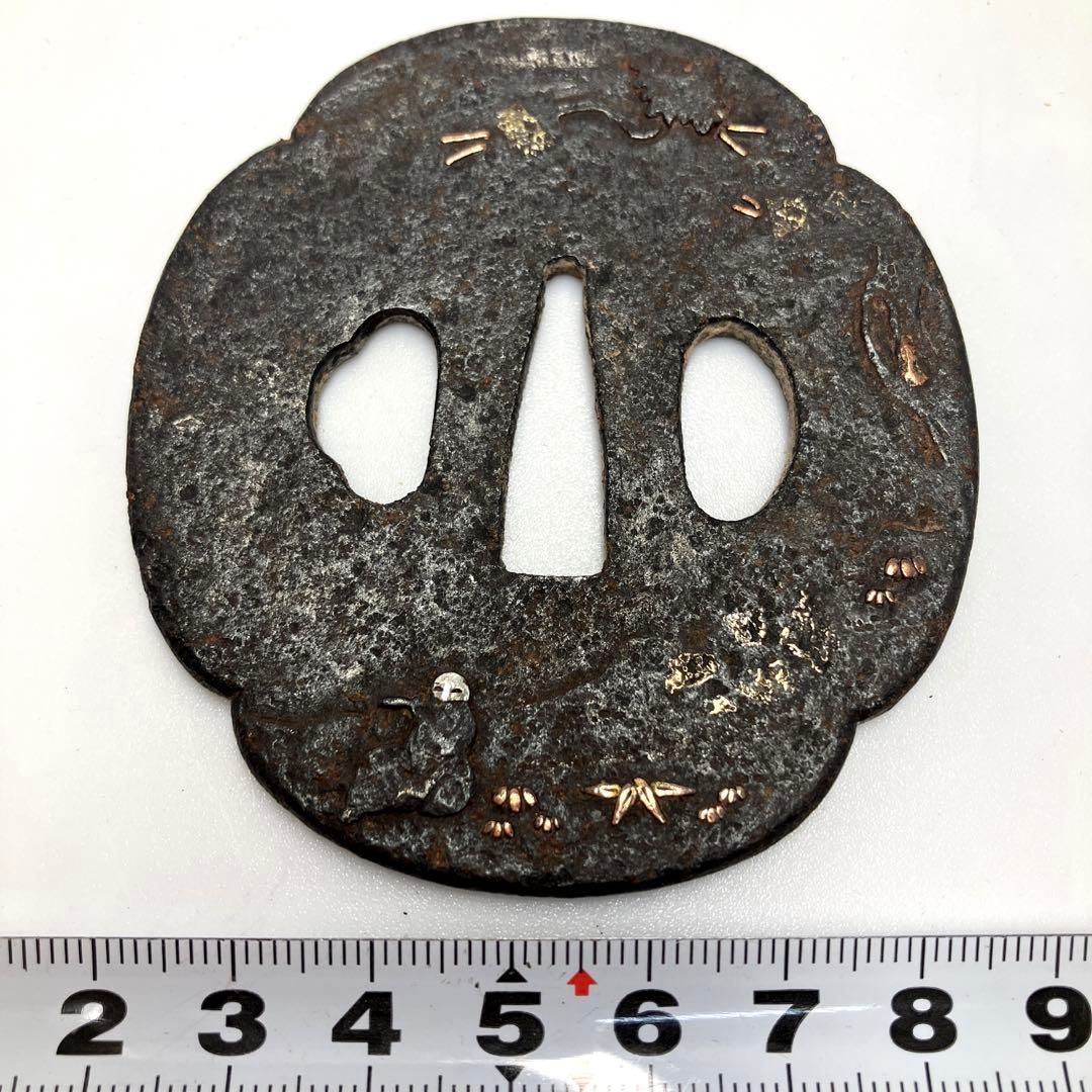 時代 象嵌鍔 100g 東H6-0213