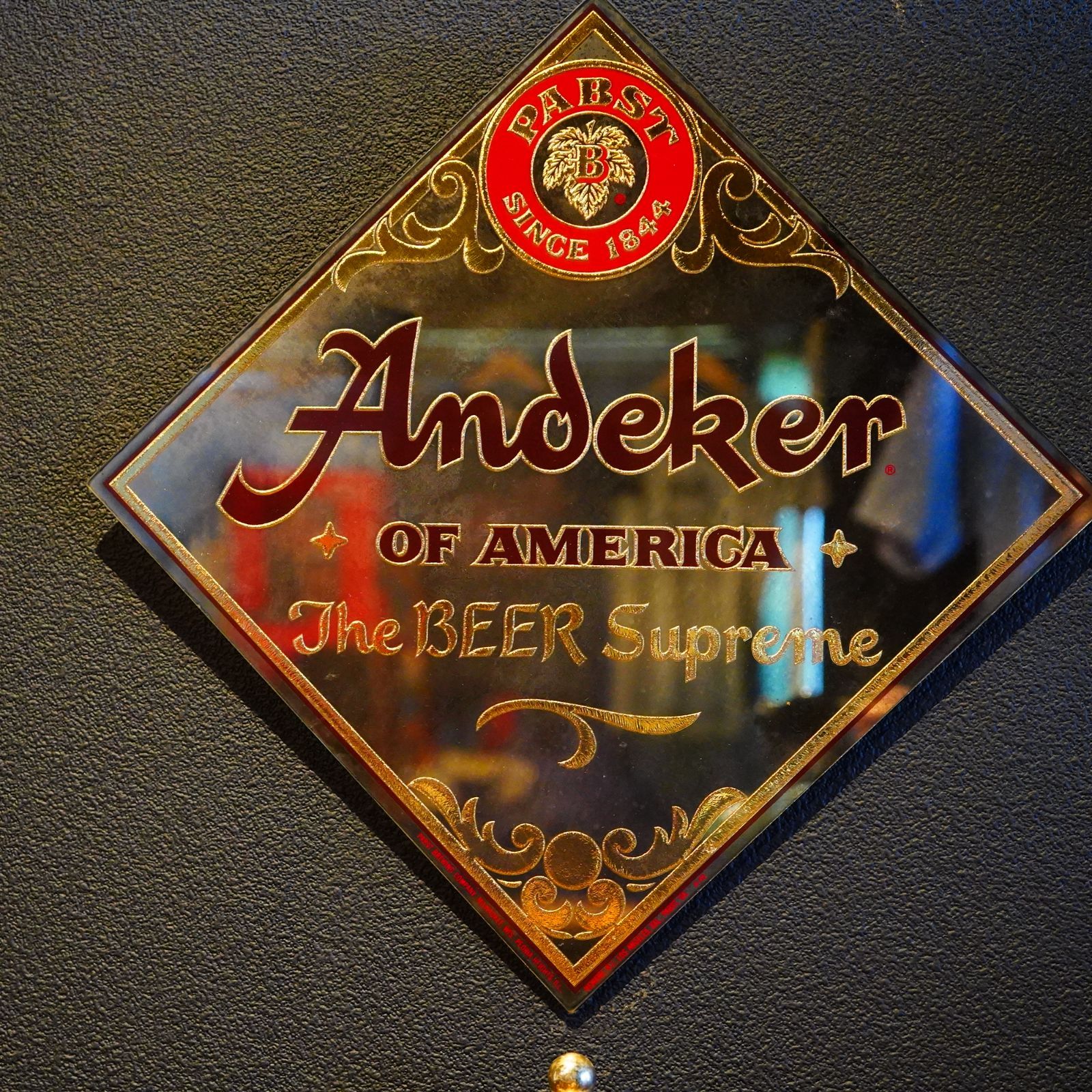 ANDEKER パブミラー アンデカー ミラー アメトイ Pabst fT03 ANDEKER パブミラー ヴィンテージ ビンテージ ガレージ コレクション