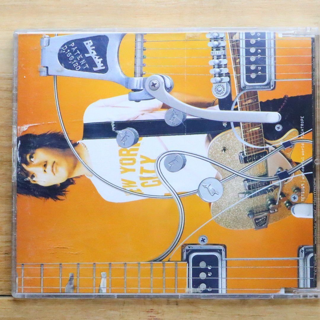 スペシャル特典 国内盤CD☆テツロック/TETSU69□ wonderful world/TIGHTROPE 外国映画