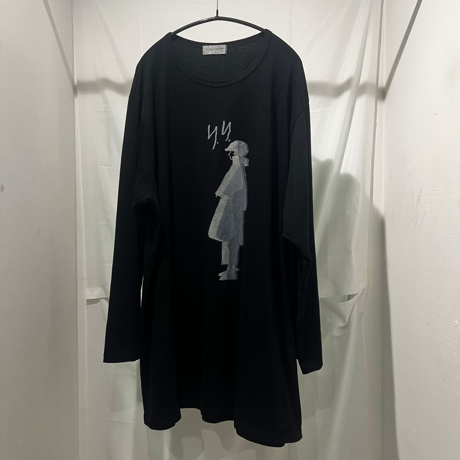 06AW バロック期 ヨウジヤマモトプールオム 星 プリント Tシャツ 長袖 Yohji Yamamoto POUR HOMME ヨウジヤマモトプールオム 25SS