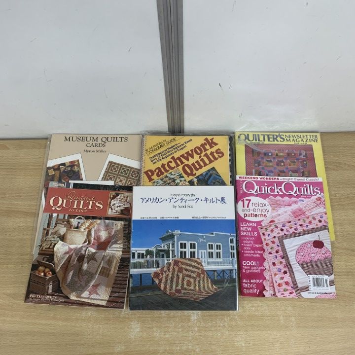 ■01)【同梱不可】キルト・パッチワークなど手芸の本・洋書まとめ売り約40冊大量セット/手作り/刺しゅう/アメリカン/アンティーク/B □01)【同梱不可】キルト・パッチワークなど手芸の本・洋書
