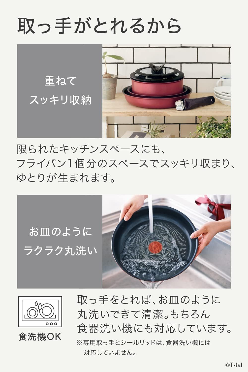 こびりつきにくさ長持ち レッド