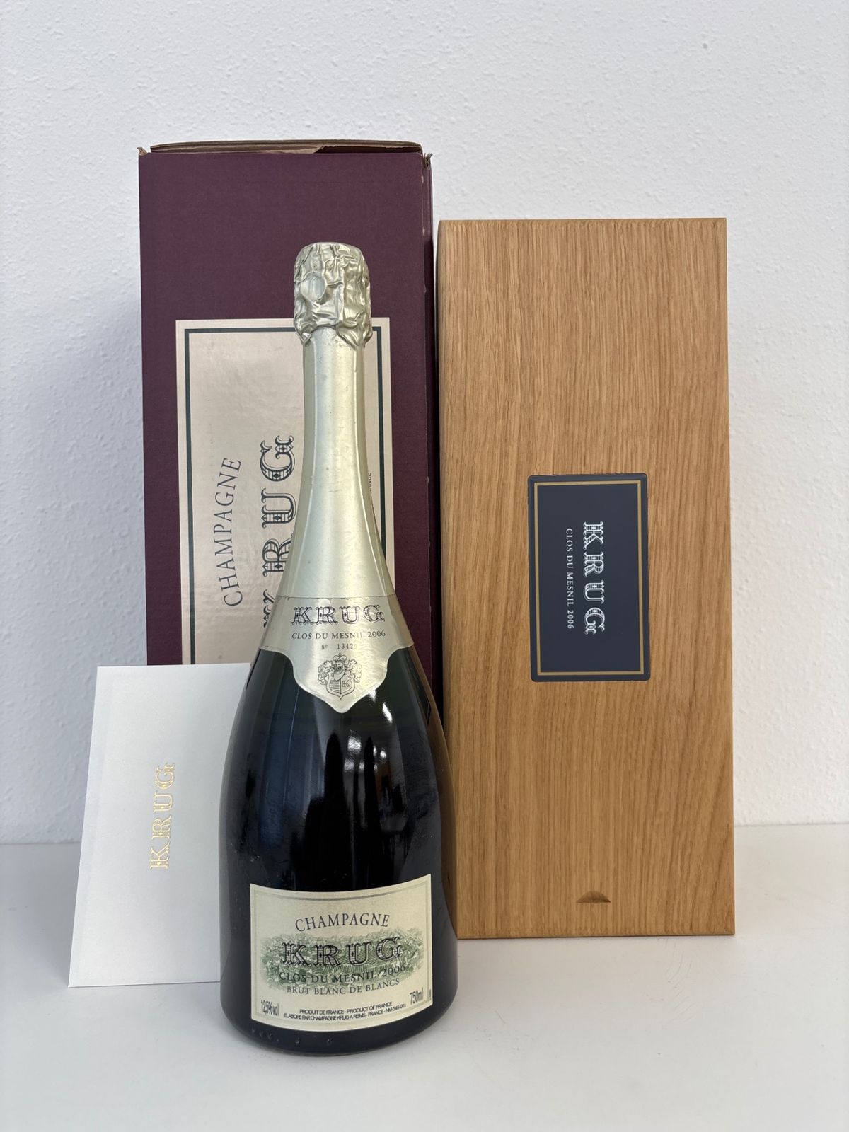 クリュッグ クロ ド メニル 2006 750ml 木箱入り