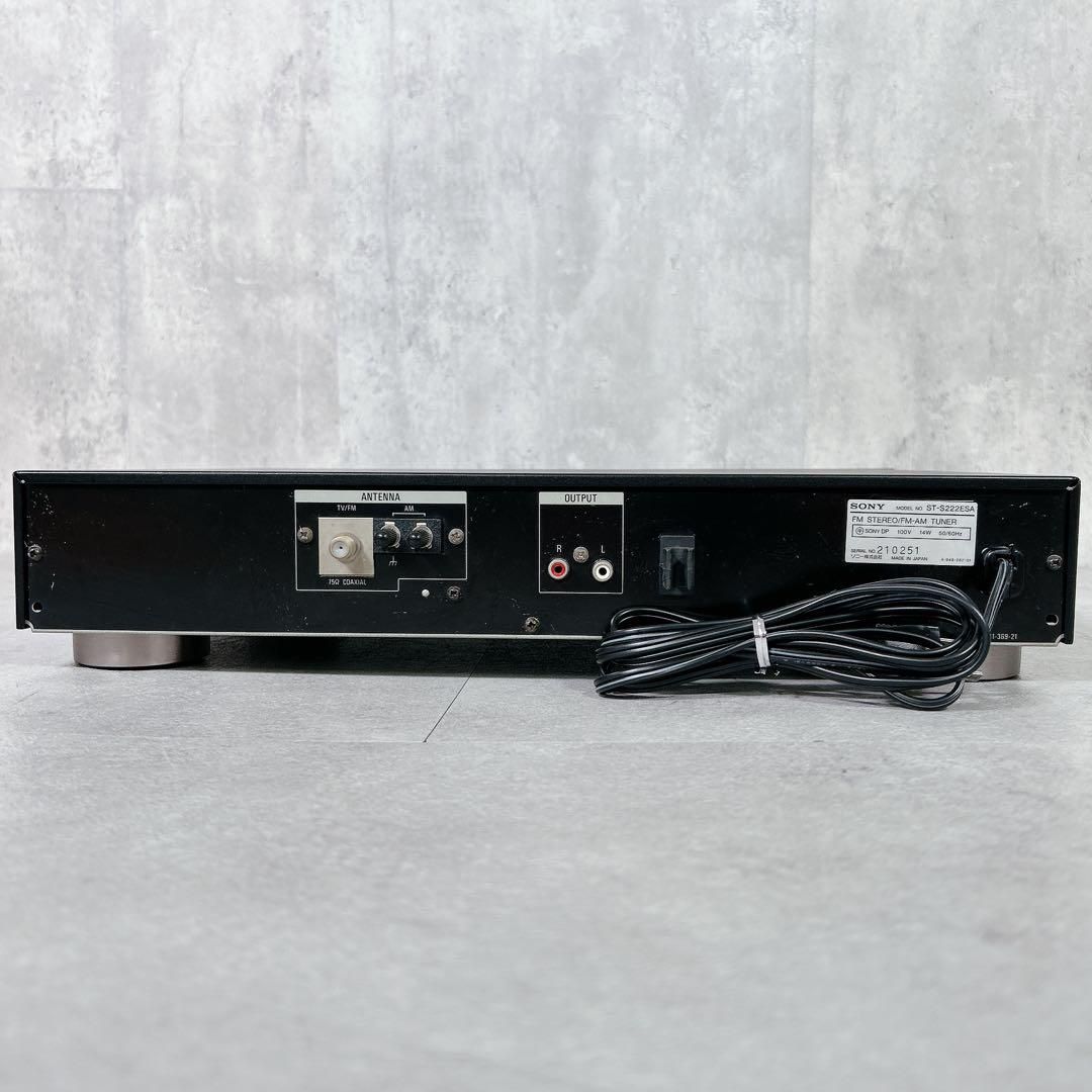 X870 SONY ST-S222ESA AM FM チューナー VHF UHF - メルカリ