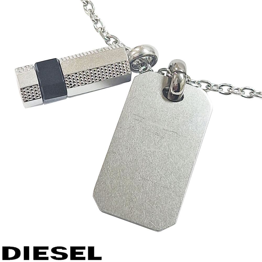 ディーゼル ネックレス ペンダント アクセサリー 喜平チェーン シルバー／ゴールド バイカラー メンズ プレゼント DIESEL DX1355931  カジュアル ファッション : dx1355931 : TTshop - 通販 - Yahoo!ショッピング