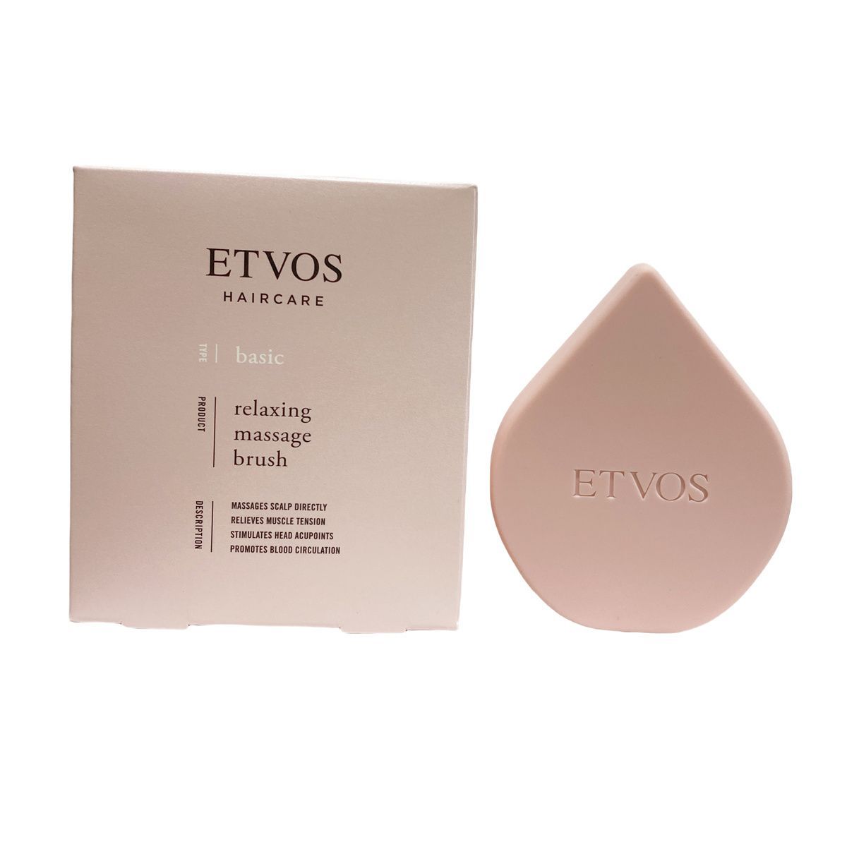 エトヴォス リラクシング マッサージブラシ マットピンク 5個セット ETVOS ヘアケアグッズ スカルプブラシ 頭皮ケア マッサージ 頭皮ブラシ ヘッドスパ