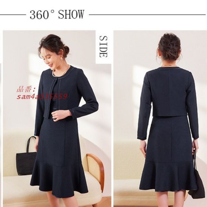 レディーススーツ上下セット ジャケット ワンピース 母親 入園 入学 謝恩会 服装 式 フォーマル卒園式 卒業 七五三 結婚式 セレモニー 女性 am4a535559 MAAHADDERANG_COM