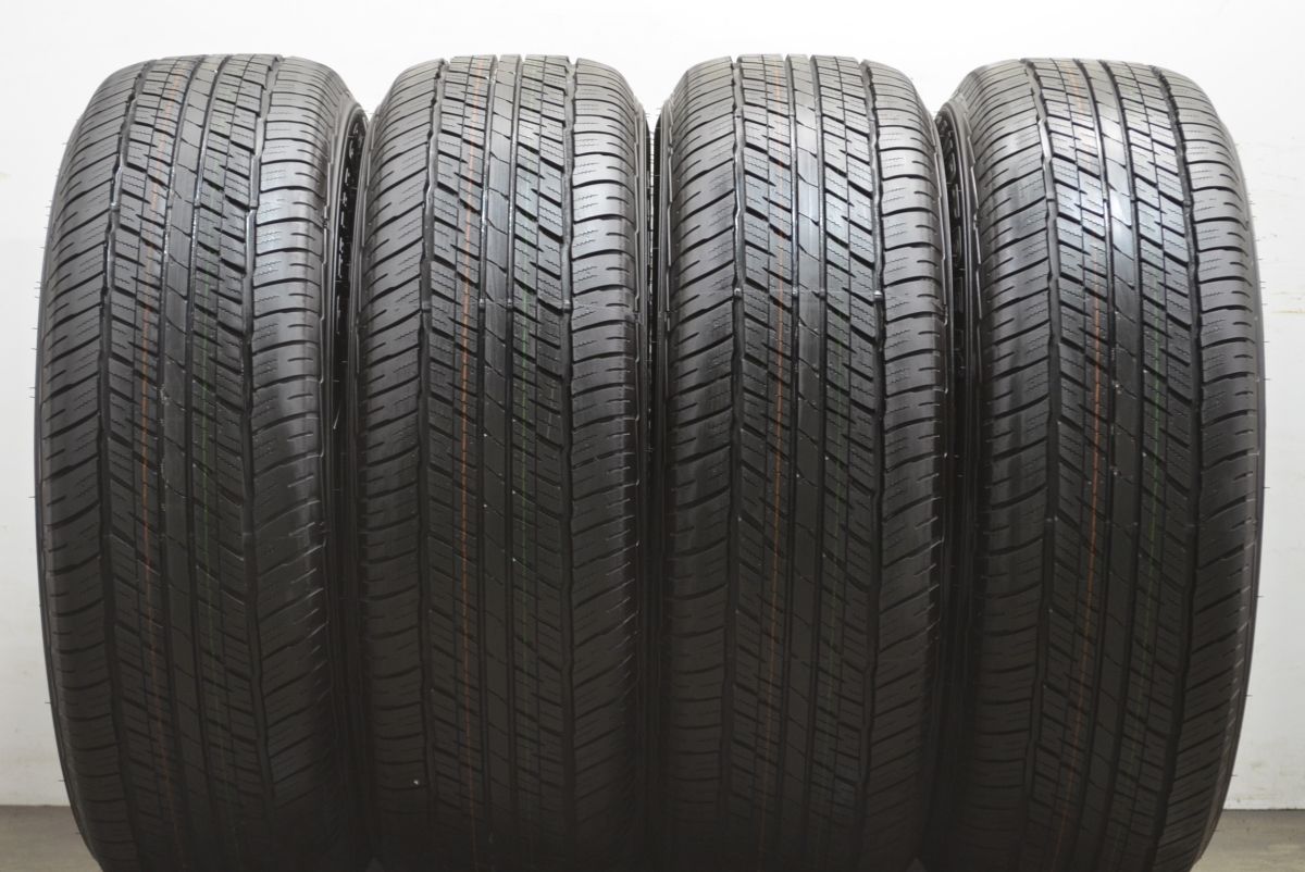 製 新車外し バリ溝 ダンロップ グラントレック AT23 265 65R18 4本 レクサス LX600 ランドクルーザー300 250 FJクルーザー