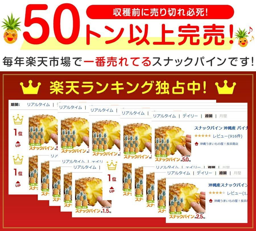 スナックパイン 沖縄産パイナップル