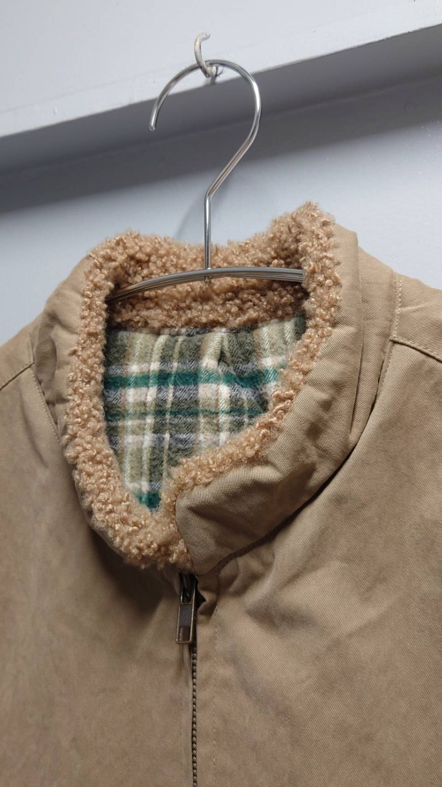 Papas 裏地フランネル コットンツイル ワークベスト M