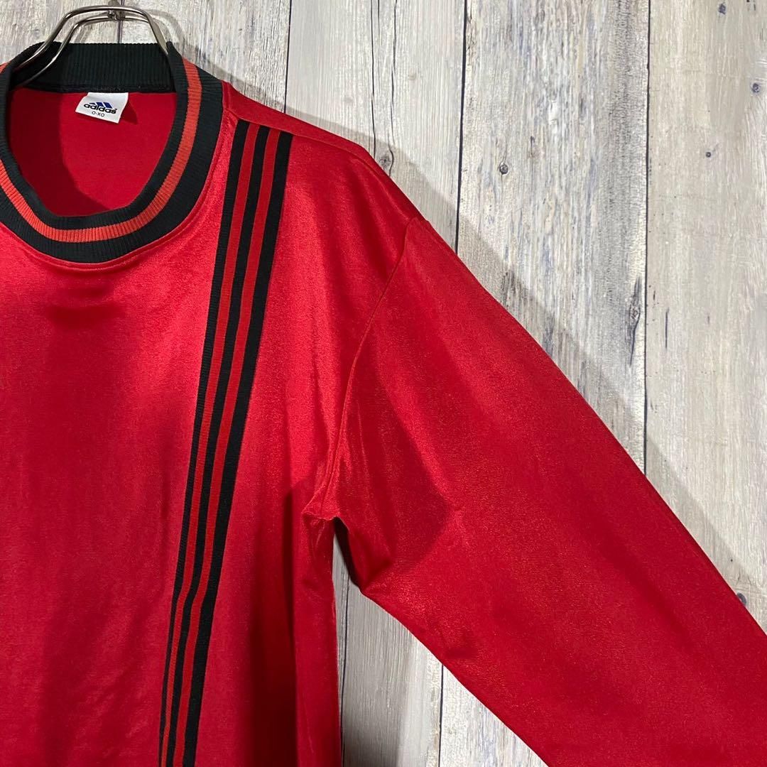 adidas デサント製　希少　ゲームシャツ ロンT OLD adidas 90s アディダス デサント製 ゲーム シャツ ロンT - メルカリ