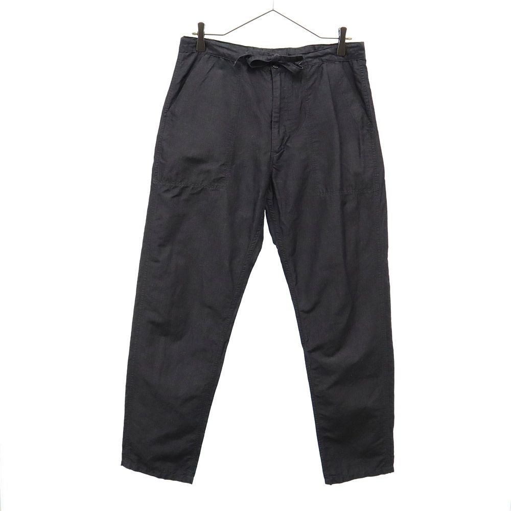 ダントン 日本製 ロゴワッペン ストレート ロングパンツ 38 グレー DANTON メンズ 【中古】  【240226】
