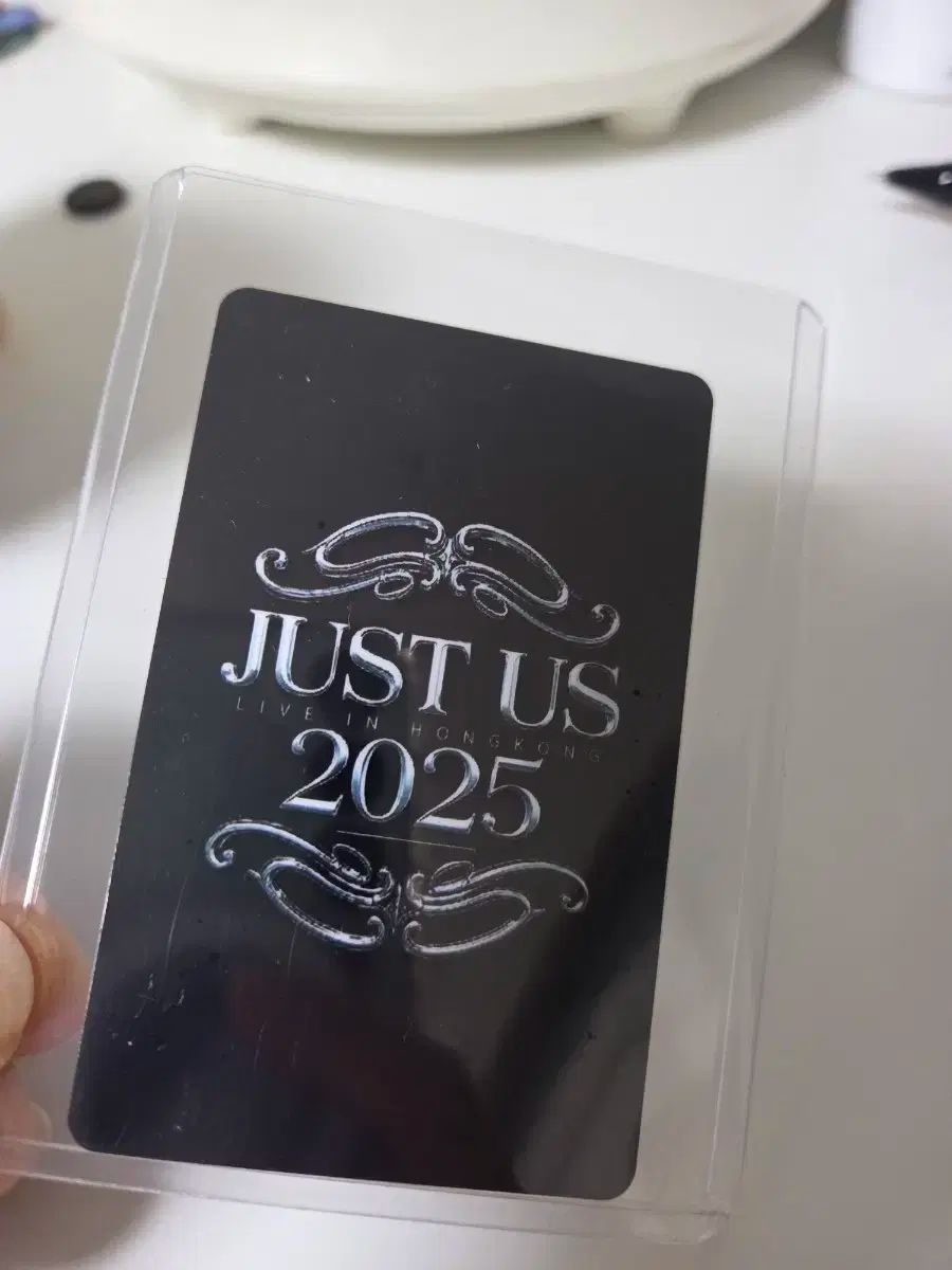 ジェジュン 香港 just us コンサート 入場特典 トレカ ジェジュン JUST US 2025 トレカ 香港 来場者特典 タレントカード