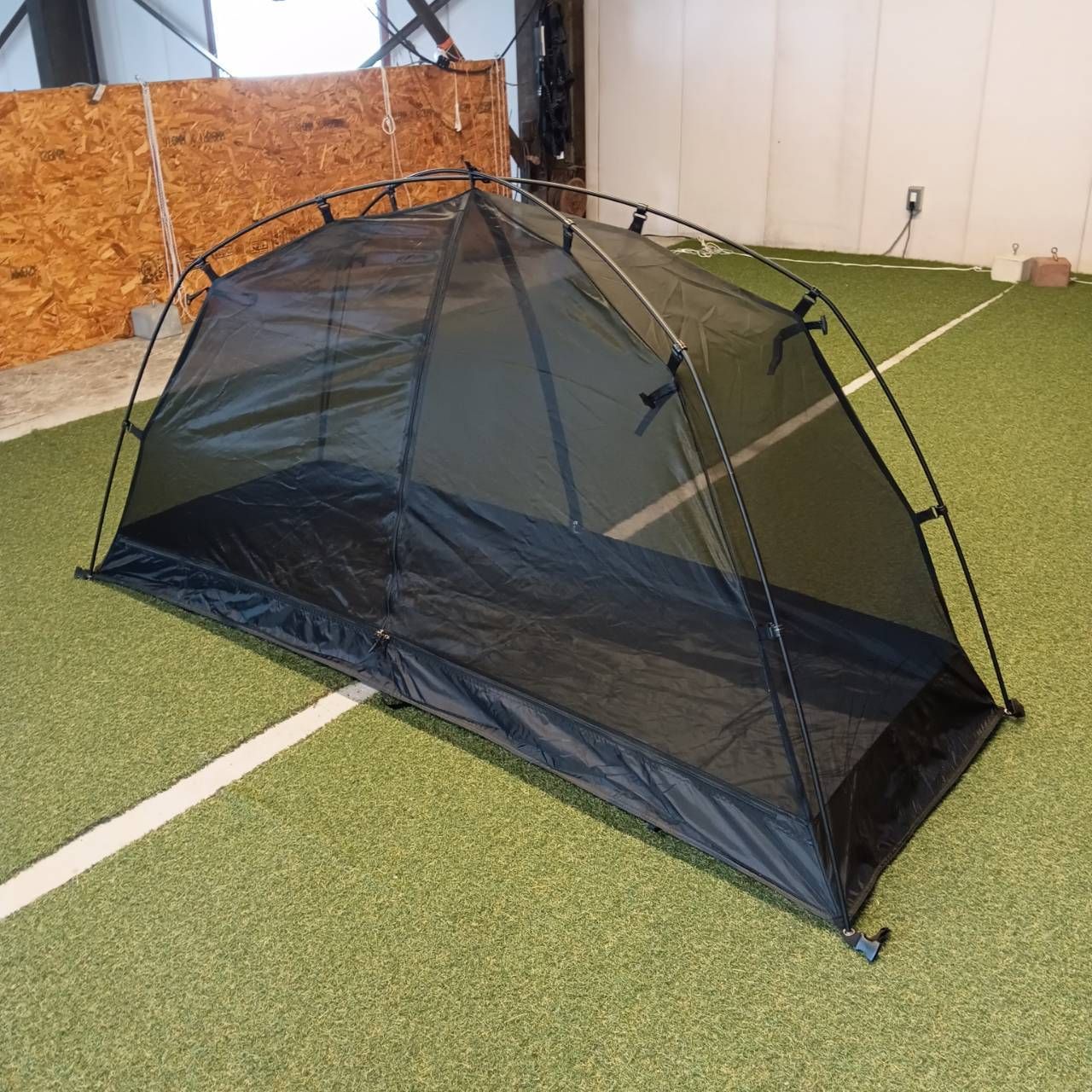 Naturaldrop 高床式 タイニーテント 軽量 折り畳み 1人用 グリーン キャンピングコット アースグリーン ピロー付き OLIVEOS_COM_TR