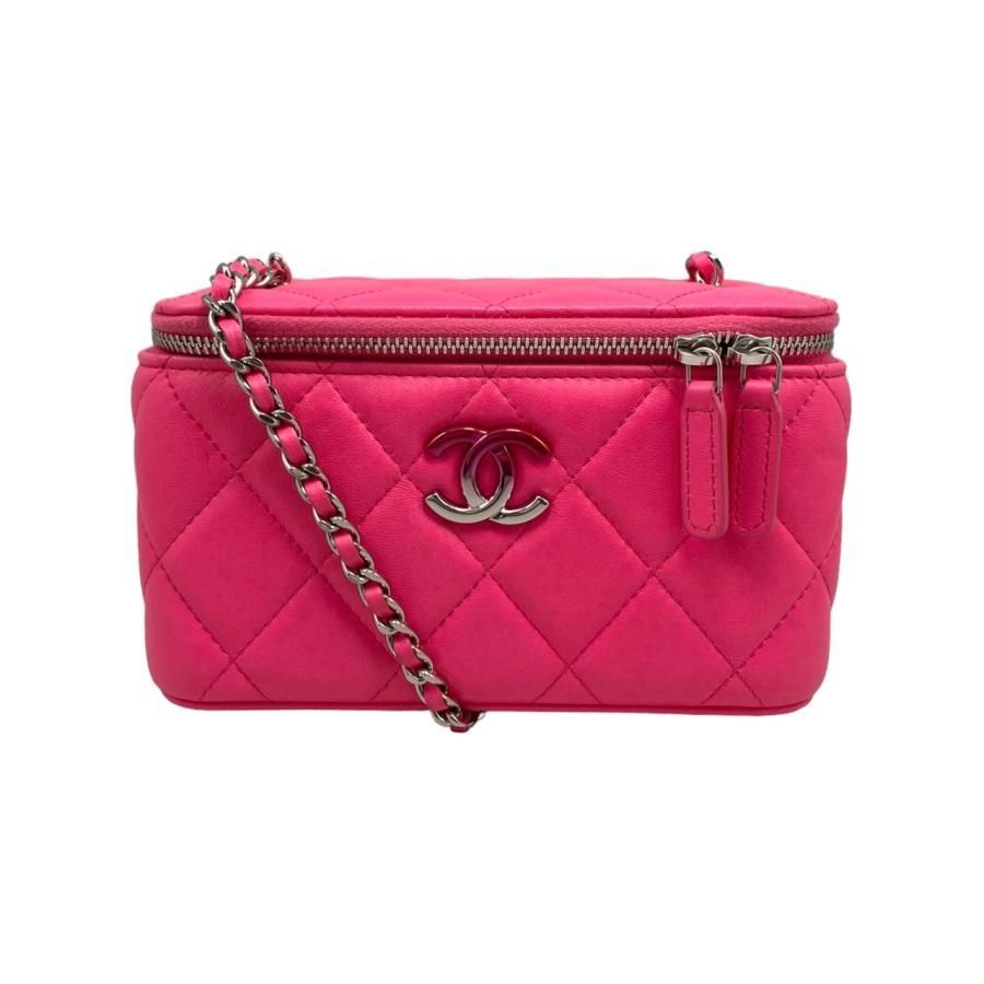 ☆E2739 シャネル ショルダーバッグ バニティバッグ AP3697 マトラッセ