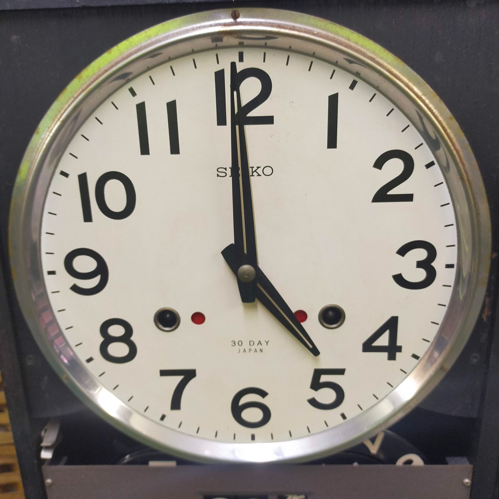 F01-20251011-02 動作 SEIKO 30日巻 ゼンマイ時計 古時計 機械時計 4PC754 72-6 インテイリア NEXPOTALLINN_EU