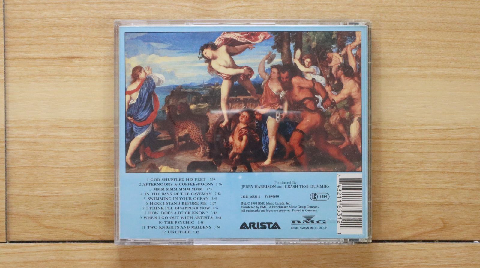 中古CD☆クラッシュテストダミーズ/Crash Test Dummies□ GOD