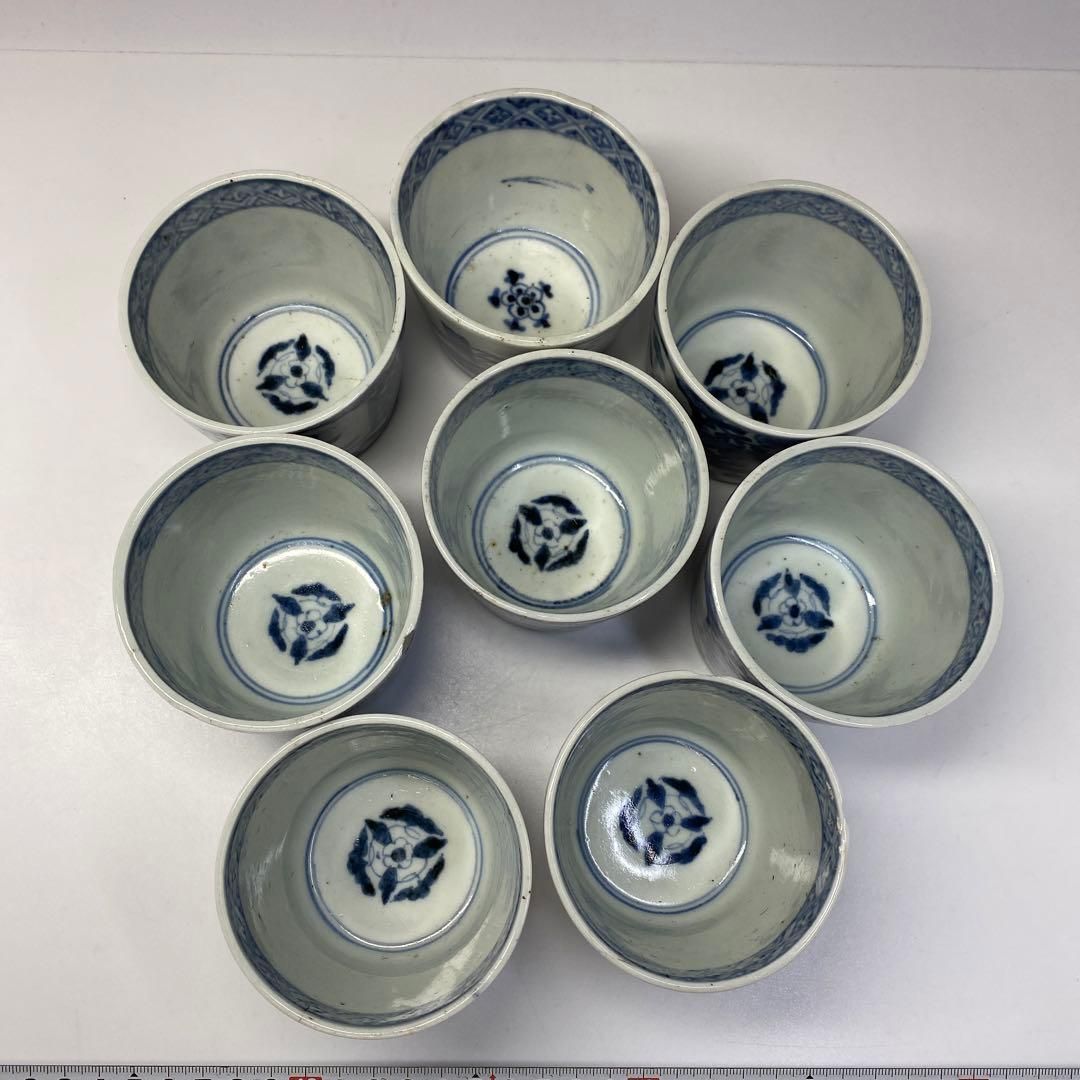 蕎麦猪口8客 タコチ