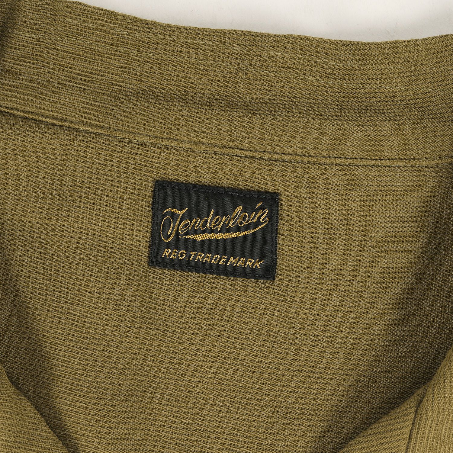 TENDERLOIN テンダーロイン シャツ サイズ:L レーヨンピケ オープン 